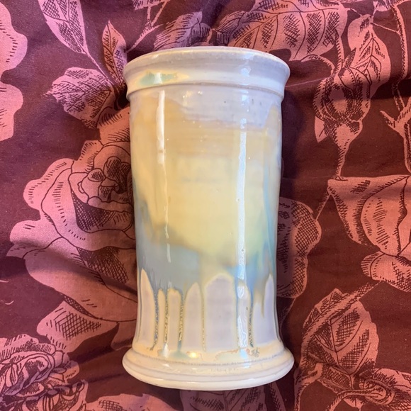 Edgecomb Potters Other - Edgecomb Potters Vase Utensil Holder Paint Brush Holder